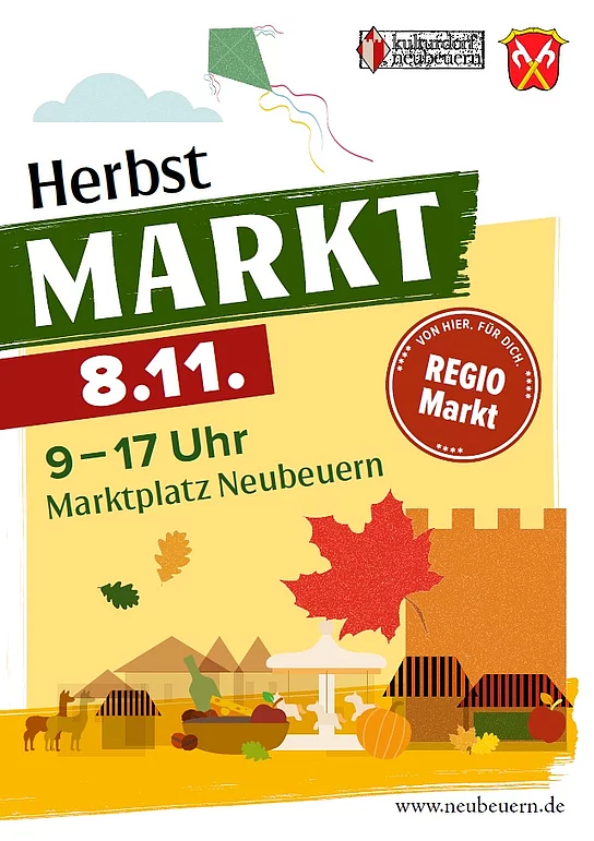 Neubeurer Herbst- und Regionalmarkt 2026