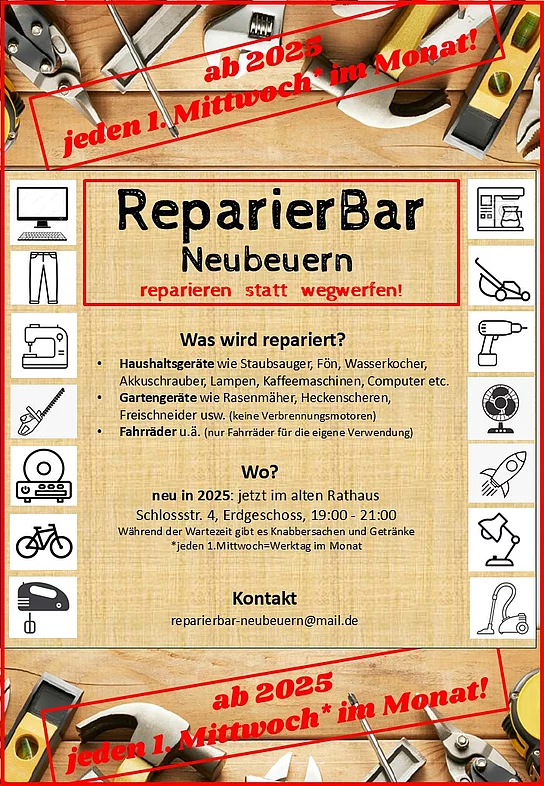 ReparierBar Plakat