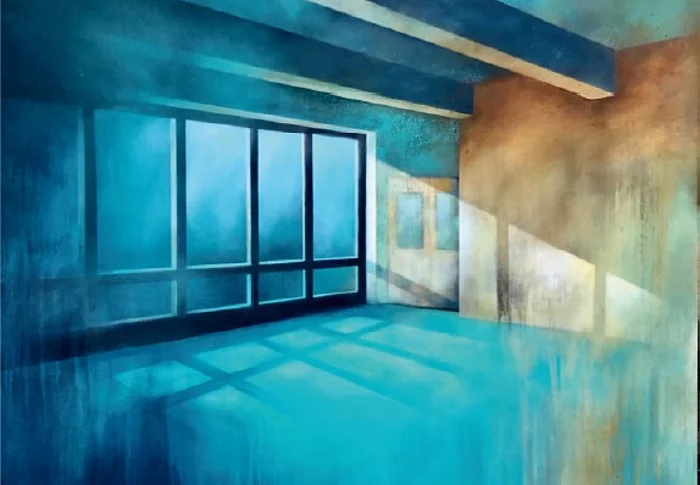 Bild eines Raumes mit Fenster von Christine Haberlander