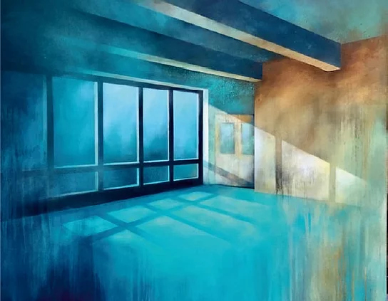 Bild eines Raumes mit Fenster von Christine Haberlander