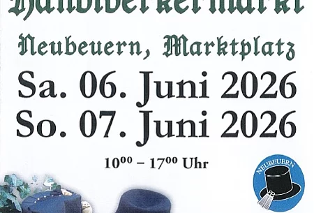 Flyer zum Trachtenmarkt am 6. und 7. Juni 2026