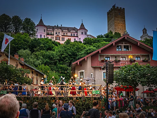 Marktbeleuchtung