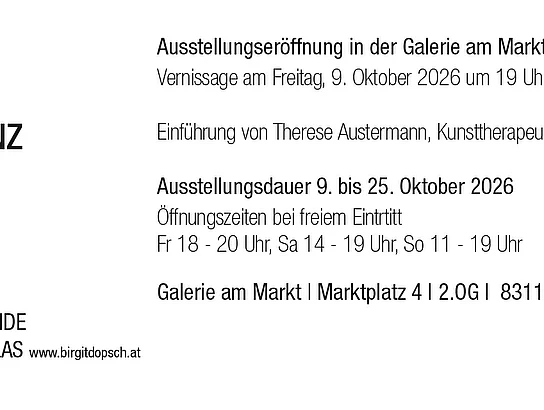 Ausstellung von Ingrid Steiner und Birgit Dopsch