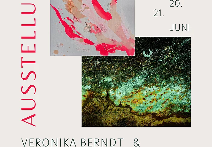 Flyer zu der Ausstellung Mixed Visions
