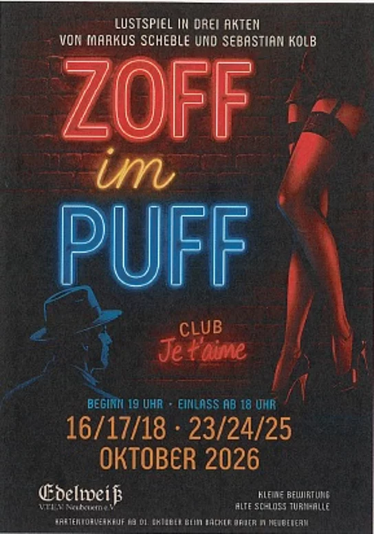 Zoff im Puff - Theater des V.T.E.V. Edelweiß Neubeuern