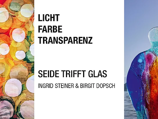 Ausstellung von Ingrid Steiner und Birgit Dopsch, Vorderseite
