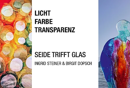 Ausstellung von Ingrid Steiner und Birgit Dopsch, Vorderseite