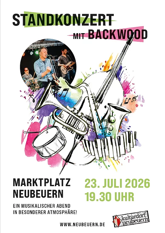 Plakat zum Feierabendkonzert