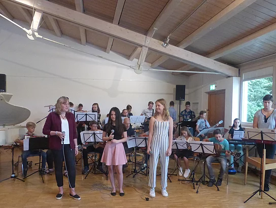 Konzertimpression Sommerfest Musikschule