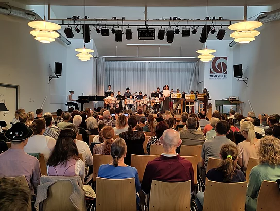 Konzertimpression Sommerfest Musikschule